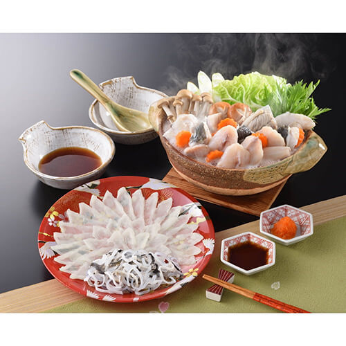 ＜関とら本店＞ふく刺身とふくちりセット FSM-50K5Z